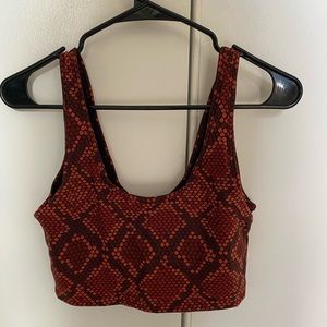 Balance Athletica Snakeskin Sports Bra